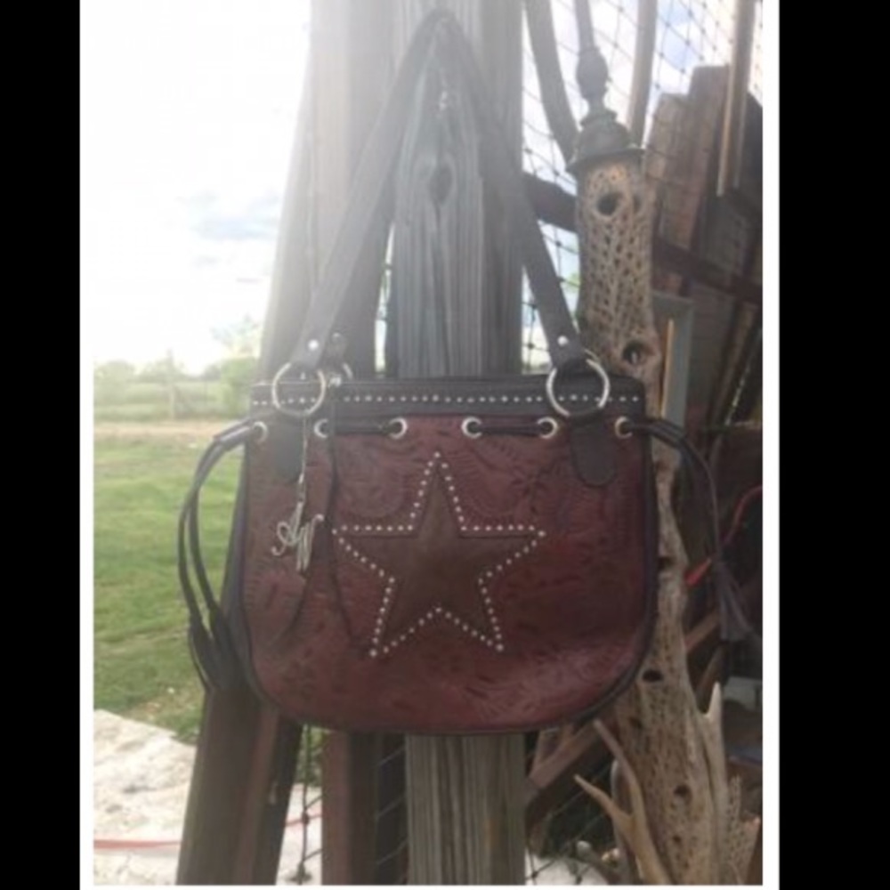 AMERICAN WEST purse.